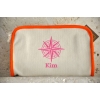 women's make up bag, dopp kit, travel bag, personalized
